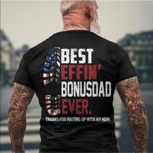 Best Effin’ Bonus Dad Ever T-Shirt, Step Dad Fathers Day Gifts, Step Dad Shirt– Funny Husband Tee, Father's Day T-shirt. Father's Dad Shirt, Father's Dad Gift Idea, Father's Gift Ideas For Husbands, Father's Gift Ideas.