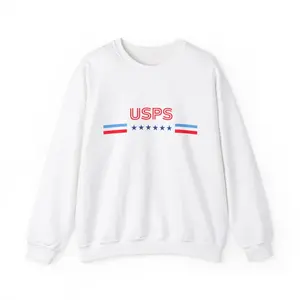 [ SALE UP TO 50% ] Patriotic USPS Crewneck Sweatshirt, USPS Sweater, Unisex Winter Apparel, Postal Service Gift, USA Pride