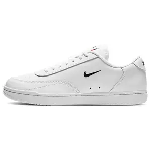 Nike Court Vintage Low-Top Sneakers for Men in White and Black