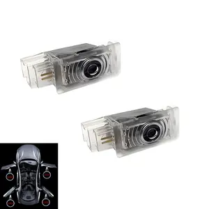 NANO Lens Car Door Logo Projector for Cadillac SRX XTS ATS XT4 XT5 XT6 CT5 CT6 | Plug-and-Play Replacement | Ultra-Bright LED Shadow Light with Heat Dissipation | High-Definition Ghost Light with Fade-Resistant Logo(2 PACKS))