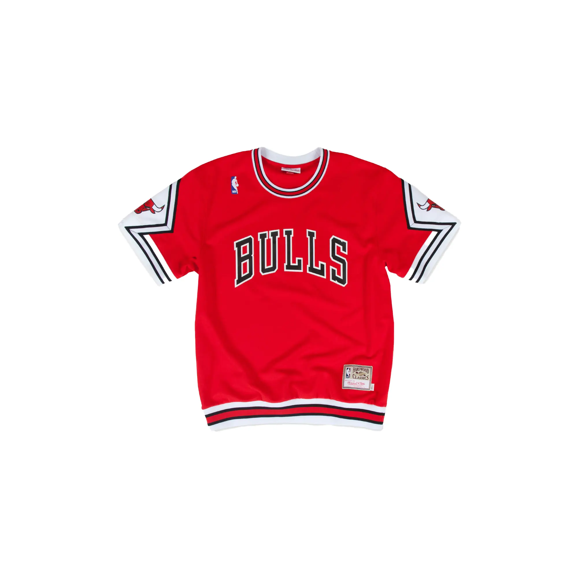 NBA AUTHENTIC SHOOTING SHIRT CHICAGO BULLS 87-88 "Scarlet" ASSHLG18046 CBUSCAR87