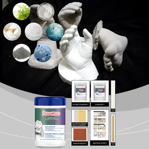 [Same-Day Delivery]DIY Hand Casting Kit 3D Modeling Powder For Friends Family Craft Souvenir Gift