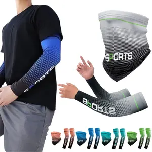 UPF 50+ Cooling UV Sun Protection Ice Silk Neck Gaiter & Arm Sleeves Set, Quick Drying Breathable Lightweight Unisex Face Cover Scarf, Sun Block Sleeve Gaiter for Cycling Hiking Running Fishing Golf Outdoor Sports