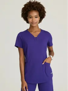Barco Scrubs Serene 3-Pocket V-Neck Top