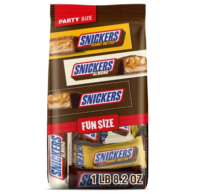 SNICKERS Original, Almond & Peanut Butter Fun Size Variety Pack, 24.02 Oz