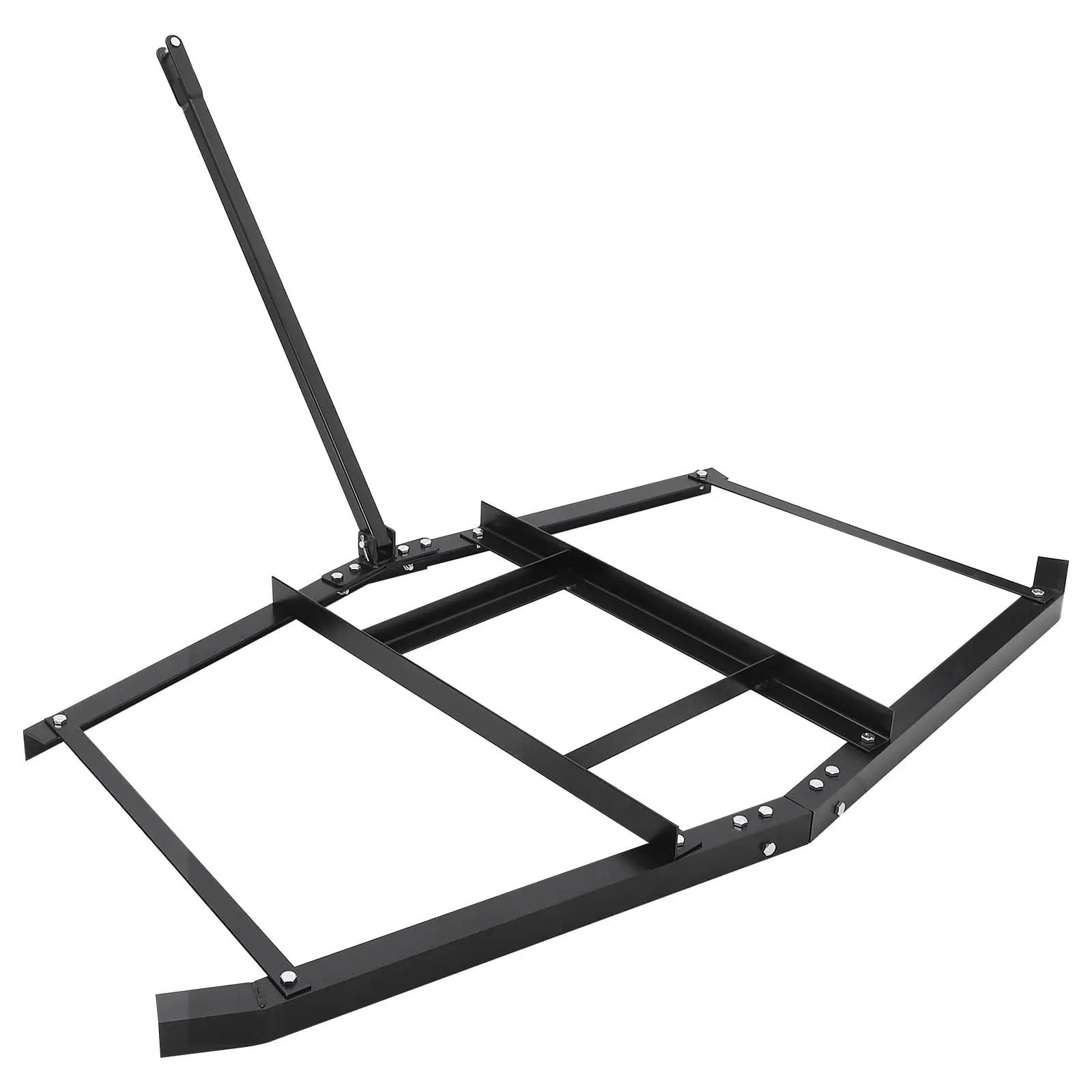 Gaomon Heavy Duty Steel Driveway Drag - 74-in Wide Land Leveling Tool, ATV/UTV Attachment, Adjustable Weight, Max 50lbs Load, Deep Plowing Capability, Faster Results Gravel/Soil Topdressing Spreader with Handle