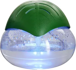 EcoGecko Leaf-shaped Indoor Electric Diffuser, Household Water Filter Air Purifier, LED Light Aromatherapy Diffuser (with Essential Oil)