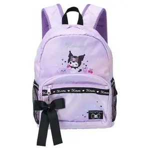 Kuromi Kids Ribbon Logo Backpack Kuromi Kids Ribbon Logo Backpack