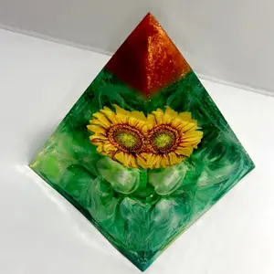 Resin pyramids