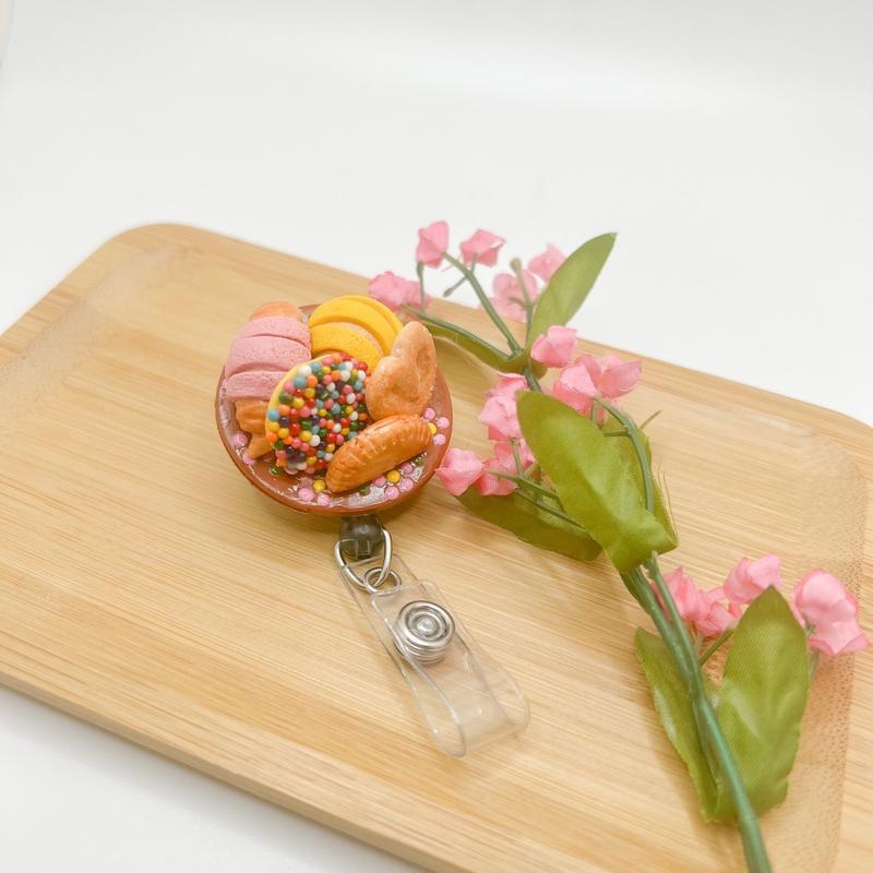 Mexican Badge Reel, Handmade Badge Reel.