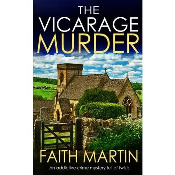USED-THE VICARAGE MURDER an addictive crime mystery full of twists (Monica Noble Detective) by FAITH MARTIN (Paperback)
