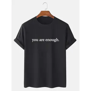 Unisex'S Regular Fit Letter Print Drop Shoulder Tee, Dear Person Behind Me Printed T-Shirt, Slogan Graphic Round Neck T-Shirt For Daily Wear, Casual Soft Comfy Top For Summer, Shirts For Men Graphic Tees Summer Men Clothes Clothes Graphic tees Merch for m