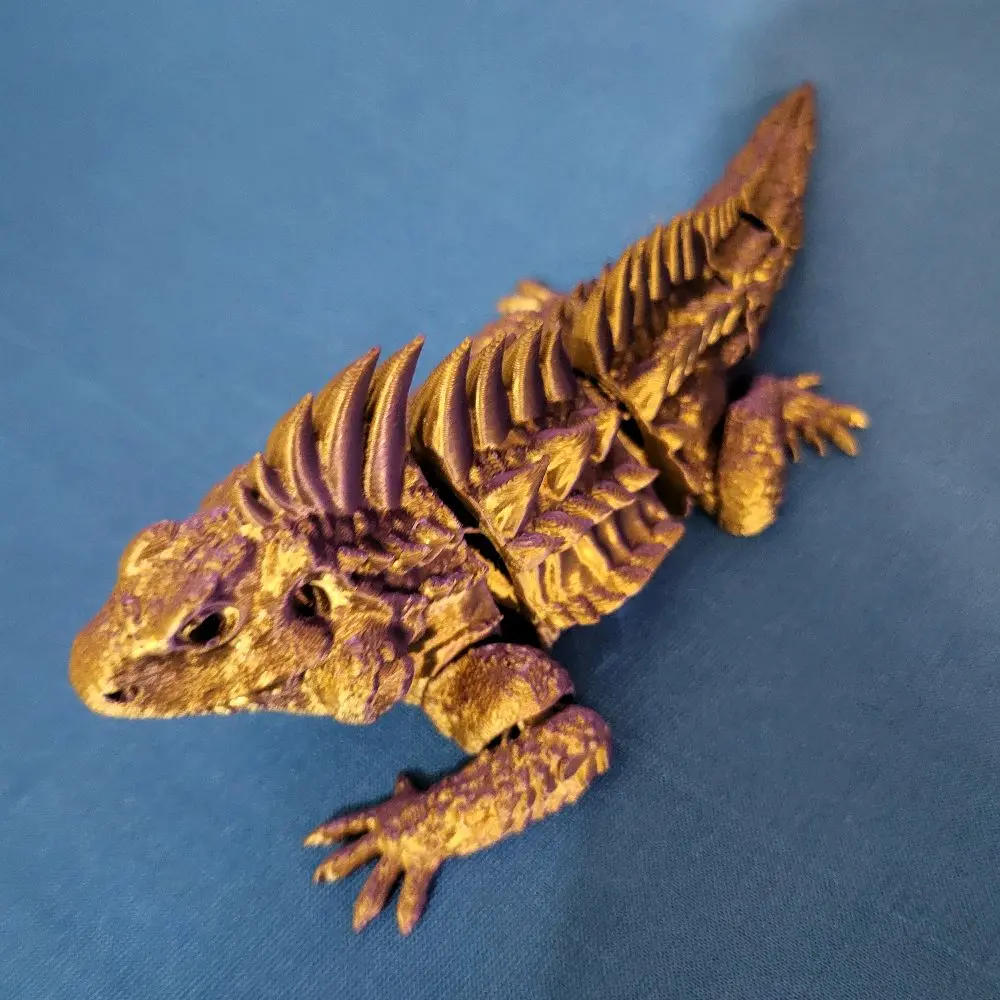 3d printed Iguana