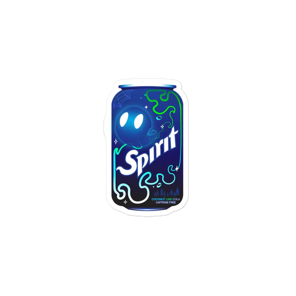 Spirit Soda Coconut Lime Cola Bubble-free Vinyl Stickers