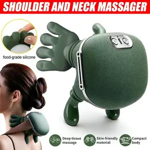 Back Massager Pillow with Heating & 3 Speed Settings, Electric Massage Cushion for Back Pain Relief, Suitable for Men Women