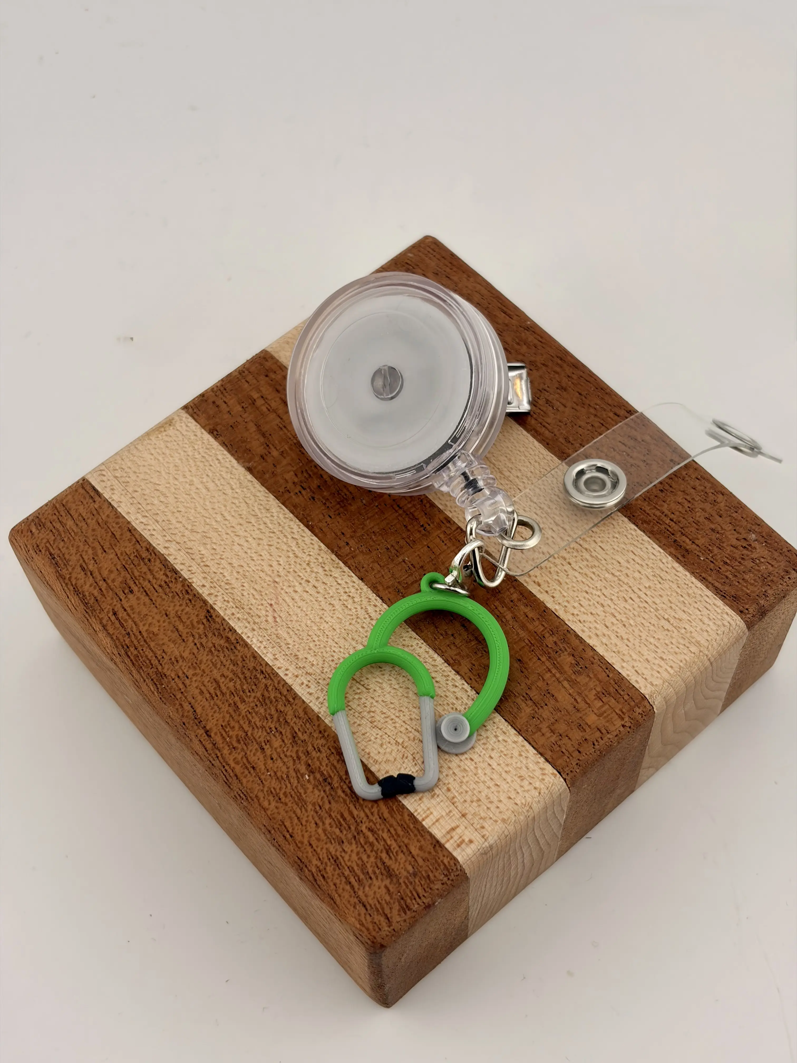 Stethoscope - nursing badge charm