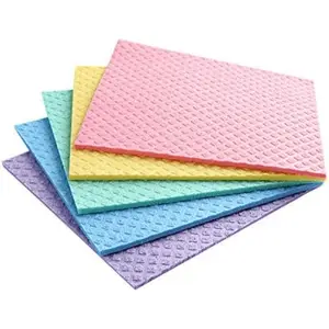 5pcs/set, Cleaning Cloths, Absorbent Wipes for Cleaning Kitchen, Dishes And Car Dishcloths Hand Towels, Dish Towels Rags, random colors