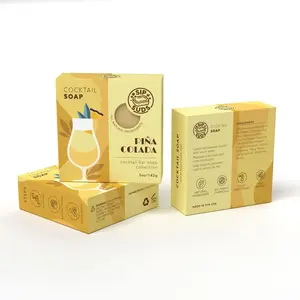 SIP N' SUDS All Natural Cocktail Scented Bar Soap, Pina Colada Scented 5 Oz Bars (Pack Of 1)