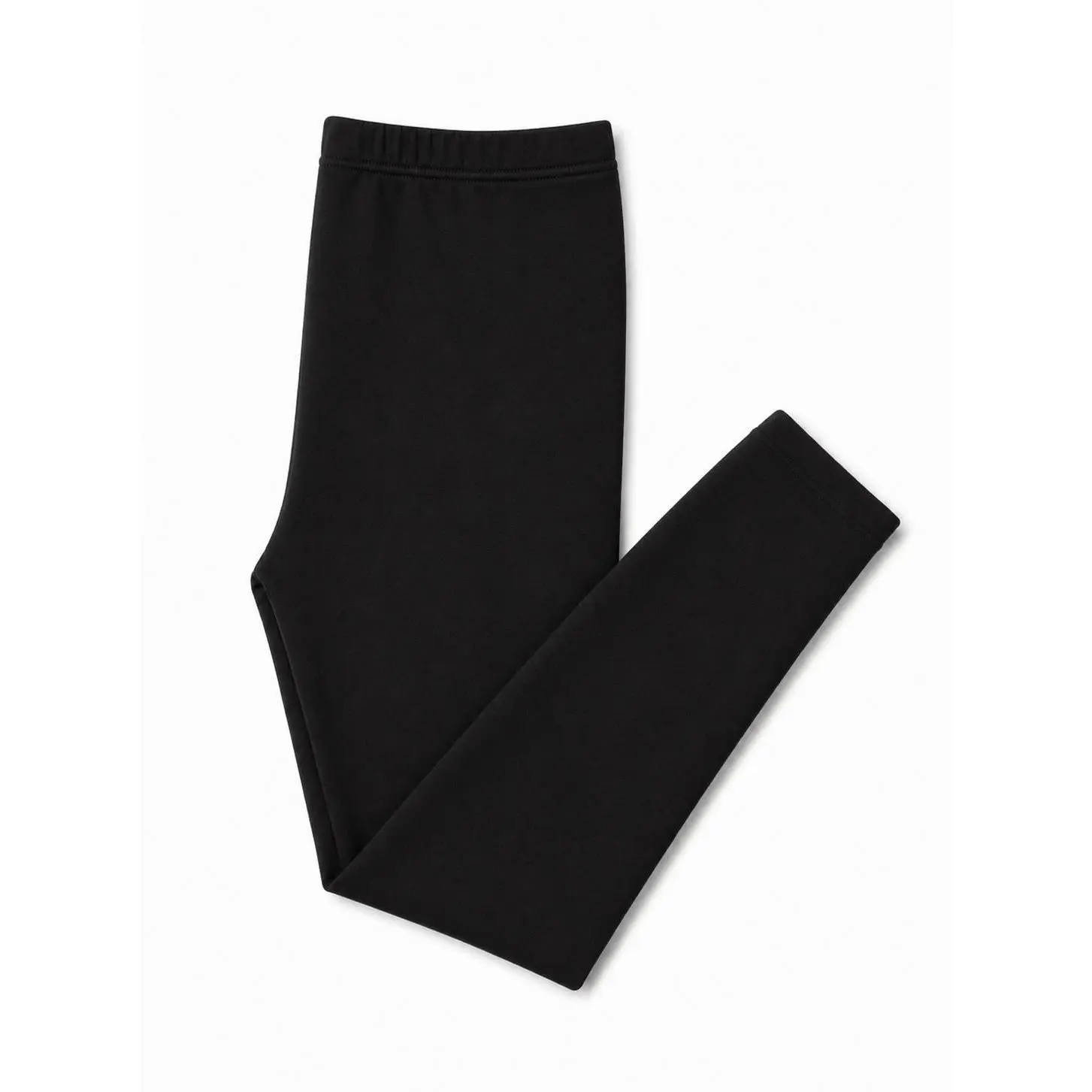 Black Leggings - High Waist Leggings Comfortable Fit For Kids Ideal For Everyday Wear - Stretchy Fabric