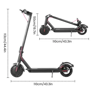 Brand New Aluminum Alloy Frame 350W Peak Motor  Fast Charging Escooter USA Local Service one year warranty