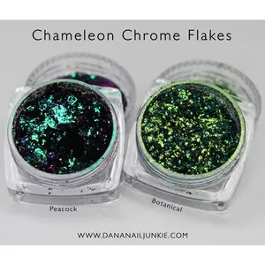 Chameleon Chrome Flakes - Nail Art Chrome