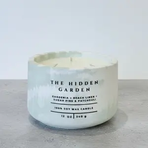 The Hidden Garden - Romans 8:31 Scripture Candle (12oz)