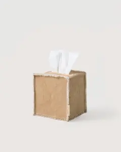 Canvas Tissue Box Cover