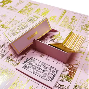 Rose Gold Tarot & Guide | Classic Tarot Design and Gold Foil Rider Waite