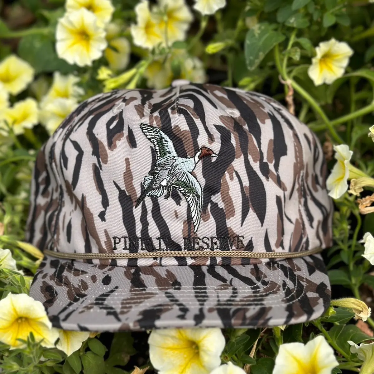Pintail Reserve Unstructured Rope Hat + Hunting + Embroidery + Ducks + Camouflage + Pintail + Mallard + Hats + Hat + style