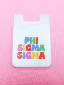 Phi Sigma Sigma Shimmer Phone Wallet