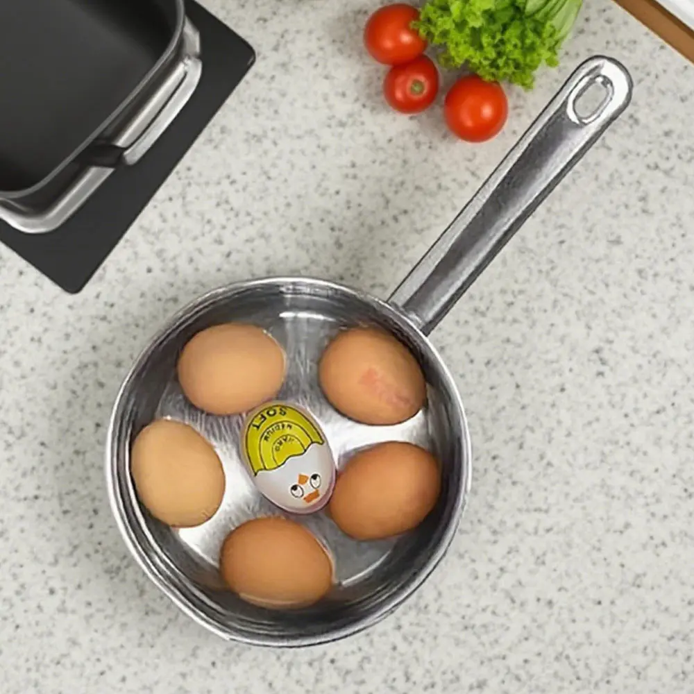 Egg Timer & Poached Egg Stand, Safe & Fun Kitchen Accessory Utensils, Kitchen Cooking Accessories, Kitchenware, Kitchen Gadget, Kitchen Utensils Gadgets, Easy-To-Use Design Lightweight, Ideal Gift for Christmas Celebrations