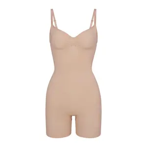 SEAMLESS SCULPT MID THIGH BODYSUIT | MICA