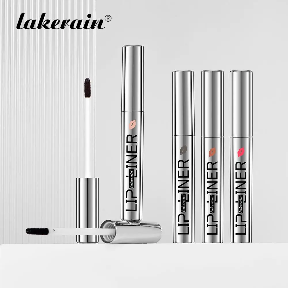Peel Off Lip Liner Tattoo, 1 Count Long Lasting Peel Off Lip Stain Lip Tint, Semi-permanent Matte Lipstick Lip Gloss, Lip Makeup Products