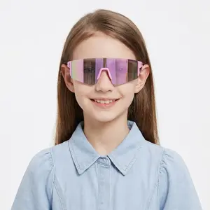 Kids Sports Sunglasses for Boys Girls, Polarized Youth Baseball Softball Sun Glasses, UV Protection Athletic Eyewear for Cycling Running