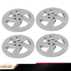 4X 16" Hubcap Wheel Cap Cover 5 Spoke Fit For Toyota Prius 2010-2011 Silver