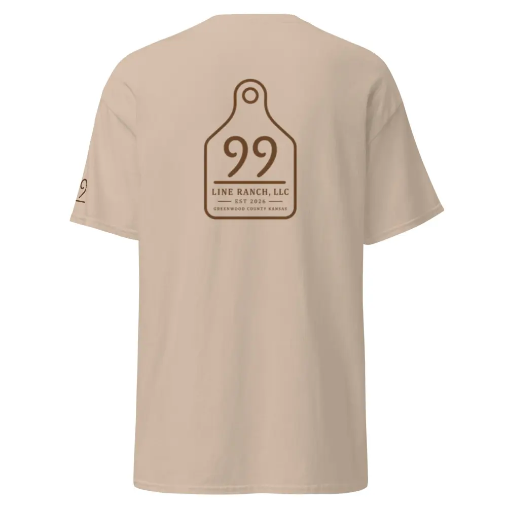 99 Line Ranch Western Graphic Tee/Kansas Ranch Lifestyle Shirt