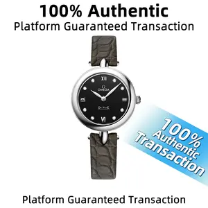 OMEGA De Ville 424.13.27.60.51.001 Women’s Quartz Watch Black Dial 27.4mm Stainless Steel | Code: 92775586 | WHT021434