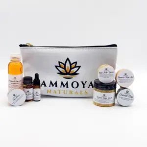 Glow On the Go: Ultimate Travel Glow Kit –Face and Body Care Brightening and Exfoliating Sample Set Moisture skin Flawless Radiant Soap Serum Silky Sugar Turmeric Kojic Comfort Lemon Charcoal