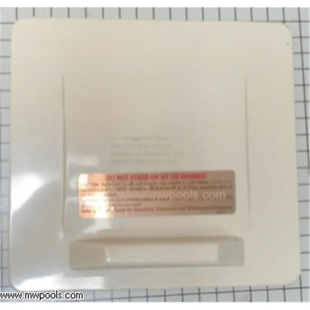 Lomart Industries Almond Skimmer Lid, Process-Crafted Plastic Replacement for Swimming Pool & Aquatic Equipment