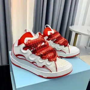 2026 Chunky Shoelace Sneakers, Fashionable and Versatile, Korean Style Hip-Hop Unisex Shoes, High Street Student Shoes, Unisex