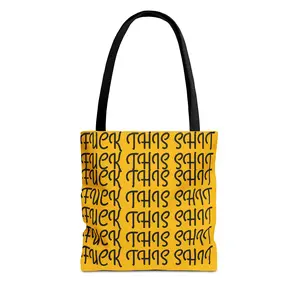 Bold Statement Tote Bag, Fun Tote, Gift for Friends, Casual Everyday Bag, Travel Pack, Unique Accessory