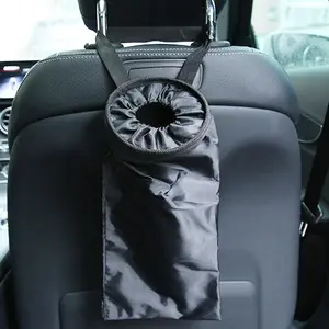 Portable Car Seat Back Garbage Bag Car Auto Trash Can Leak-proof Dust Holder Case Box Car Styling Oxford Cloth