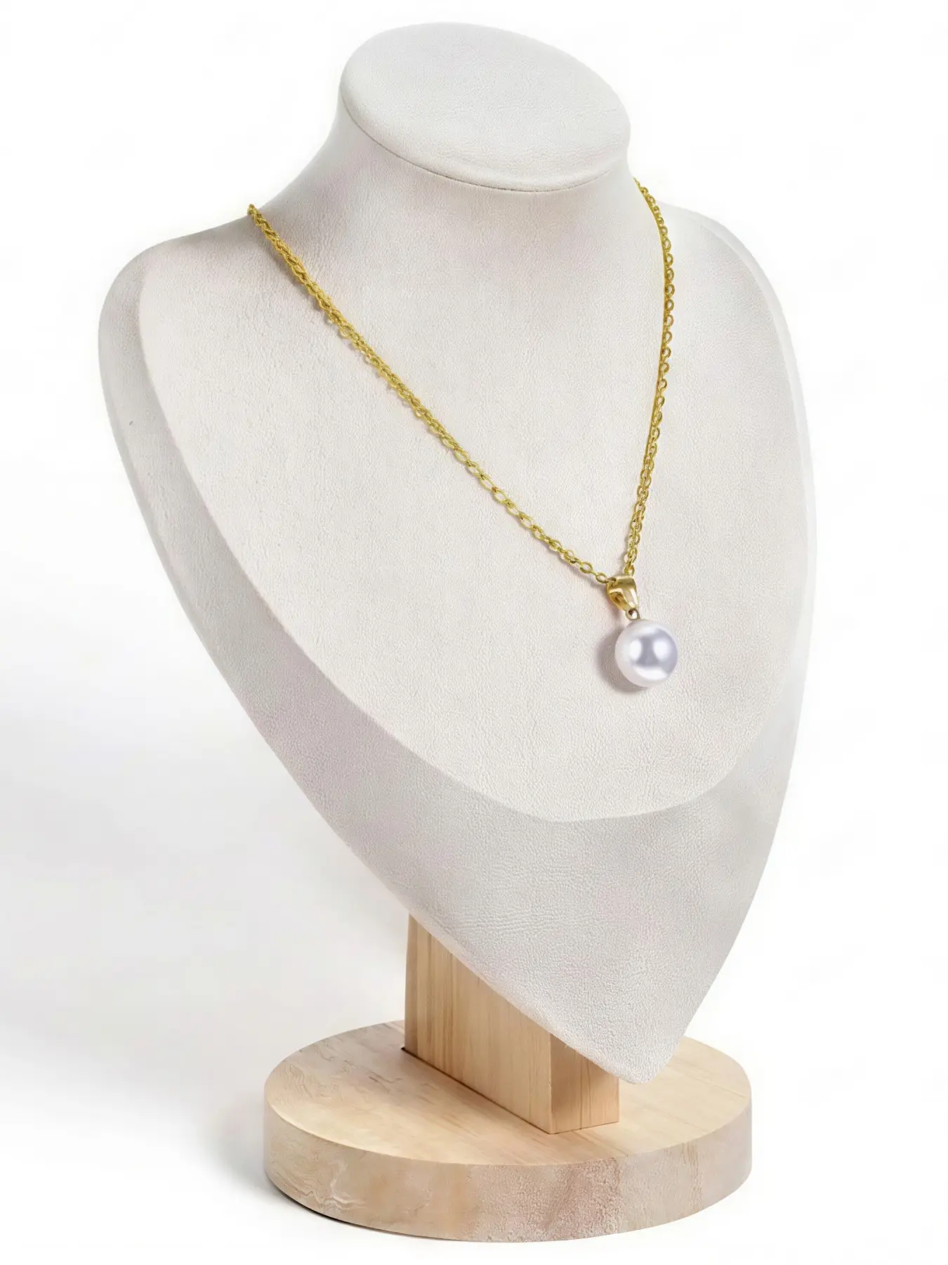 Versatile Necklace Bust Stand for Jewelry Storage, Retail Display, & Product Photography Versatile Necklace Bust Stand for Jewelry Storage, Retail Display, & Product Photography