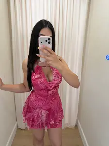 Destiny Mini Dress (Pink)