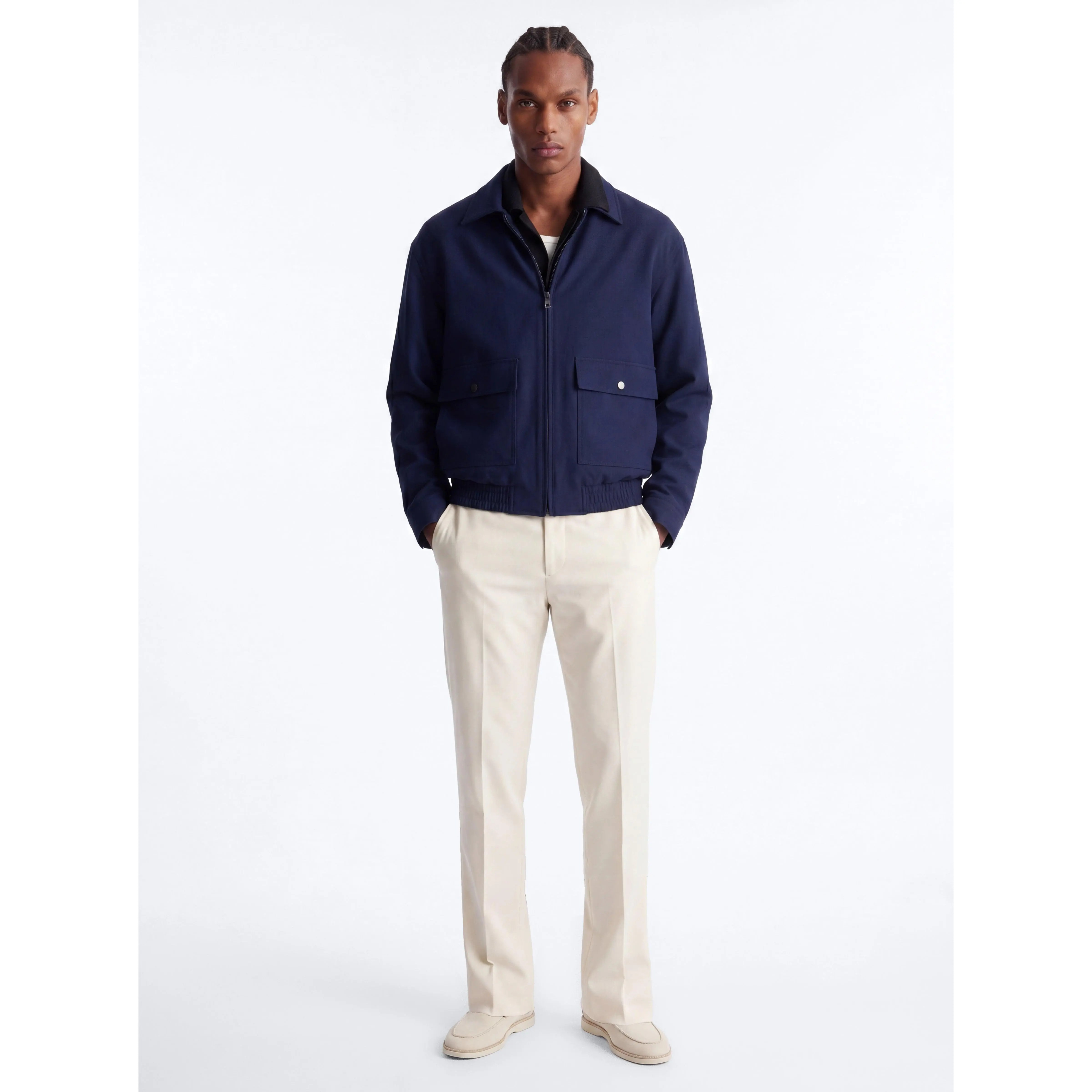 Modern Essential Jacket - Navy