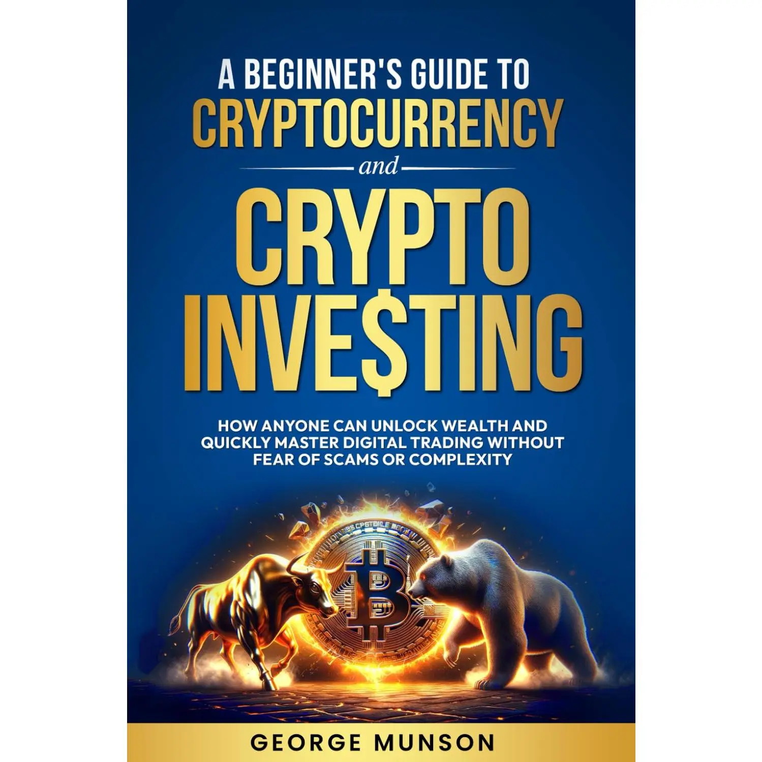 A Beginner's Guide to Cryptocurrency and Crypto Investing: How Anyone Can Unlock Wealth and Quickly Master Digital Trading Without Fear of Scams or Complexity