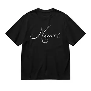 Meucci Pool Cues Billiards Graphic T-Shirt for Men - Black Casual Short Sleeve Tee with White Swirl Design, Machine Washable, Perfect for Leisure Outings, Casual Wear |   Short Sleeve Shirt |   Comfortable Fit