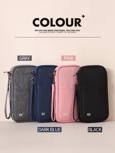 Multifunctional Travel Anti-Theft Passport Holder, Passport Cover, Passport Wallet, Handheld Document Organizer, Coin Purse, Durable & Secure Design, Ideal for International Trips, Travel Accessories