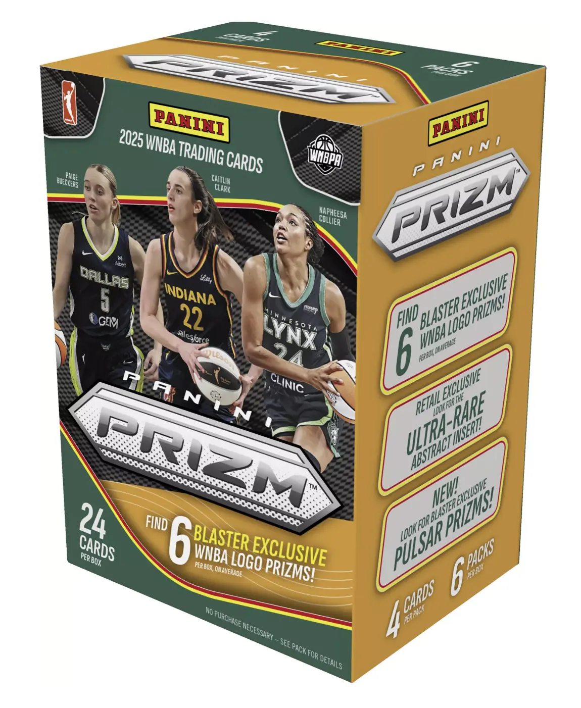 2025 Panini PRIZM DSG Exclusive WNBA Blaster Box 2025 Panini PRIZM DSG Exclusive WNBA Blaster Box