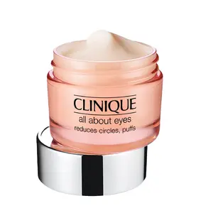 Clinique All About Eyes - Reduces Circles and Puffs for All Skin Types Eye Cream , 0.5 Ounce
